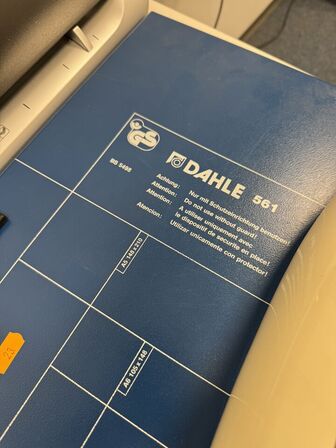Papirskærer DAHLE inkl.  lamineringsmaskine GBC 