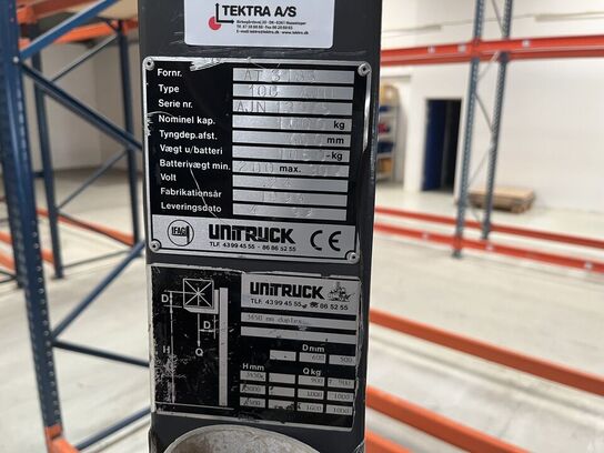 EL Stabler UNITRUCK AT3185 inkl. Oplader