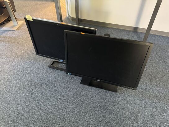 2 stk. monitor HP/SAMSUNG