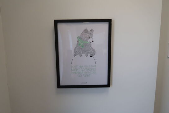 6 stk. Rammer - 50x70 cm 