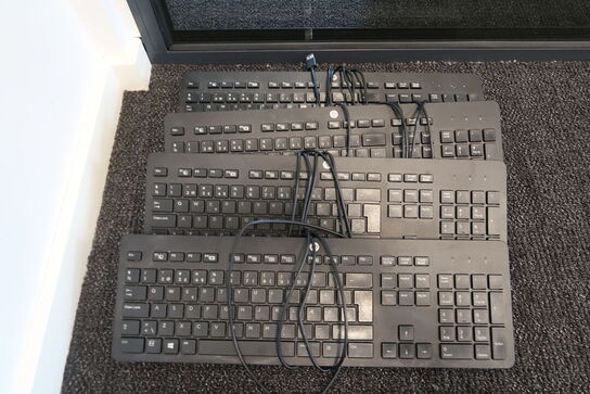 6 stk. Keyboards - Lenovo & Dell