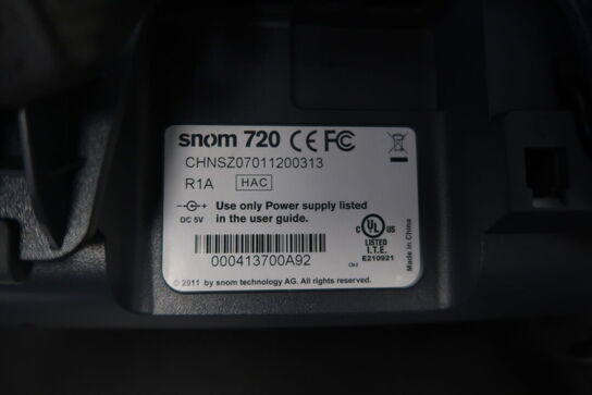 13 stk. IP-telefoner snom 720