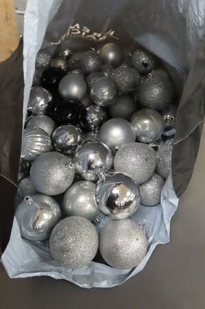 2 stk. Poser med julepynt