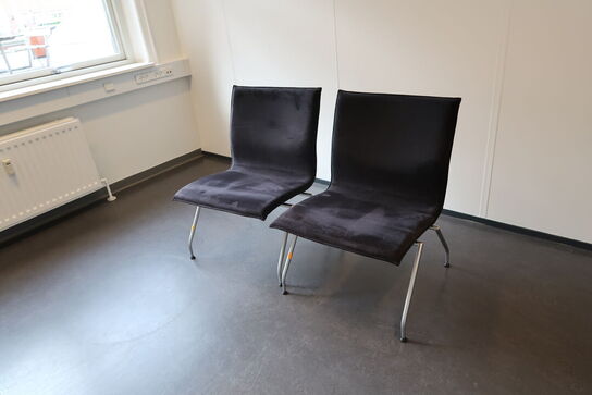 2 stk. loungestole MAGNUS OLESEN/BENT KROGH