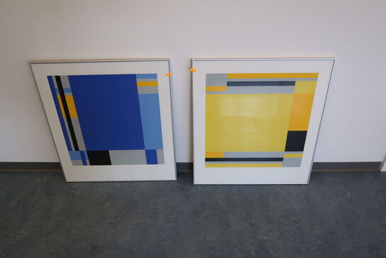 2 stk. plakater