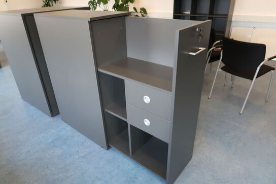 3 stk. skabe HOLMRIIS samt reol HOLMRIIS