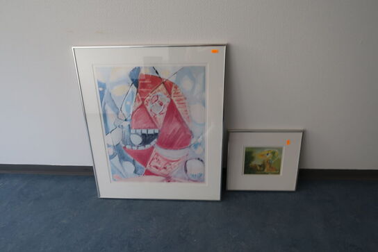 2 stk. plakater