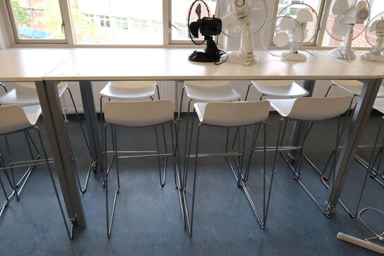 Barbord HOLMRIIS Ergomade med 6 stk. barstole FREDERICIA FURNITURE