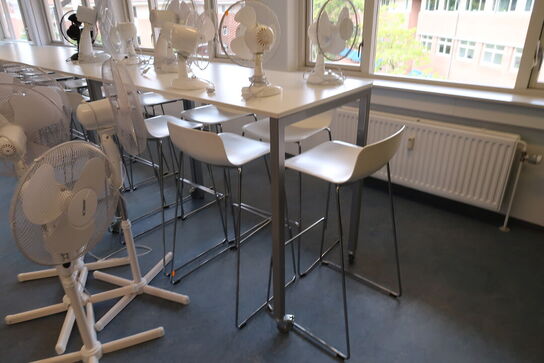 Barbord HOLMRIIS Ergomade med 5 stk. barstole FREDERICIA FURNITURE