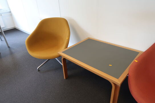 2 stk. loungestole HAY AAL81 med sofabord