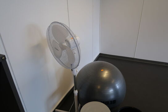 Elefantfod, ventilator, træningsbold
