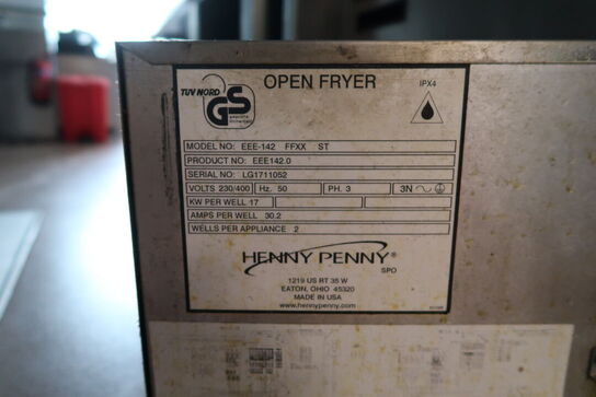 Dobbelt friture HENNY PENNY EEE-142 FFXX ST