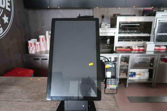 All-in-one touch computer ELO ESY22i5 med bonprinter (betalingsterminal medfølger ikke)