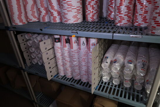 Fødevarereol METRO MAX med indhold