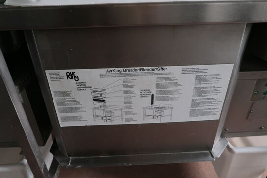 Dobbelt paneringsstation AYRKING Breader/Blender/Sifter