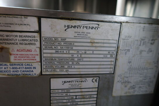 Friture HENNY PENNY 500F