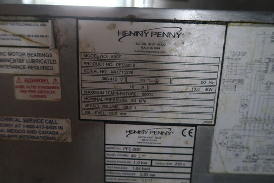 Friture HENNY PENNY 500F