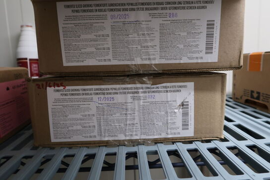 Div. Varelager (varer som er gået på dato medfølger ikke)