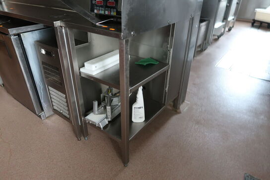 Rustfri stålbord uden paninigrill