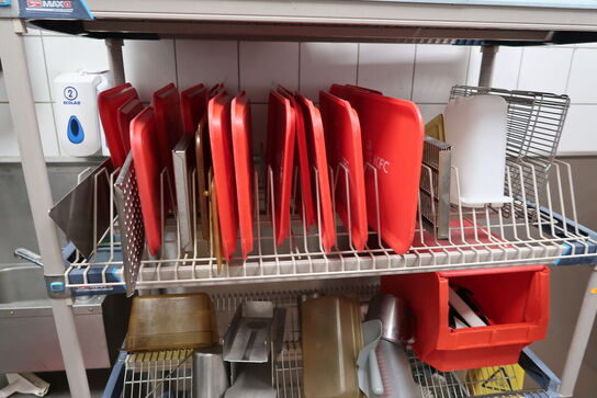 Fødevarereol METRO MAX med indhold