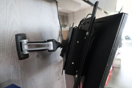 2 stk. computerskærme DELL med betjeningspanel