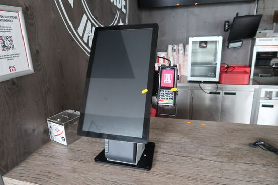 All-in-one touch computer ELO ESY22i5 med bonprinter (betalingsterminal medfølger ikke)