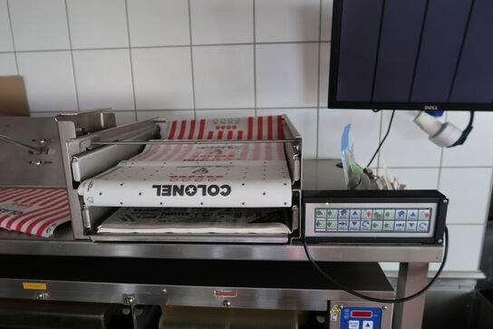 2 stk. computerskærme DELL med betjeningspanel