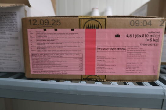 Div. Varelager (varer som er gået på dato medfølger ikke)