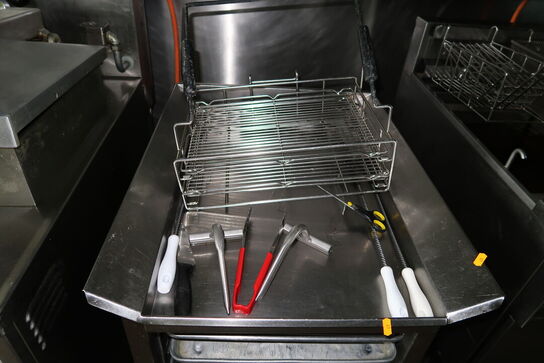 Rustfri stålopbevaringsbord