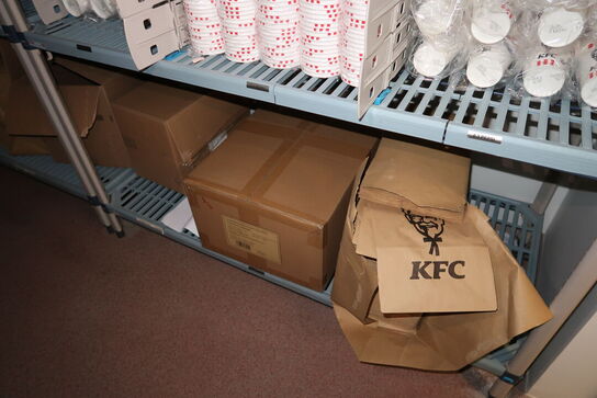 Fødevarereol METRO MAX med indhold