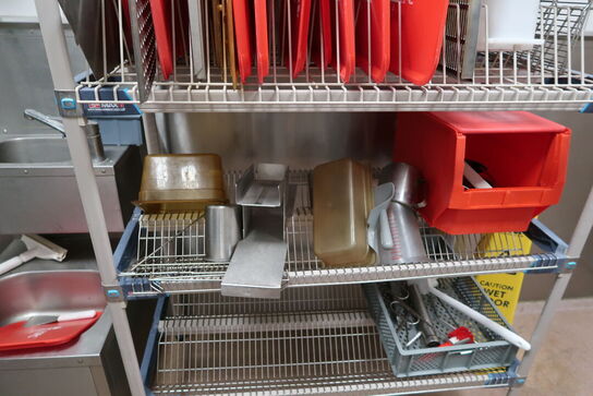 Fødevarereol METRO MAX med indhold