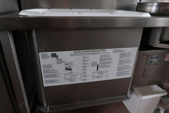 Dobbelt paneringsstation AYRKING Breader/Blender/Sifter