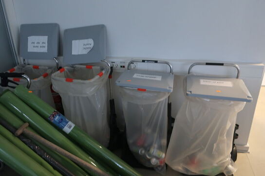 4 stk. skraldespande