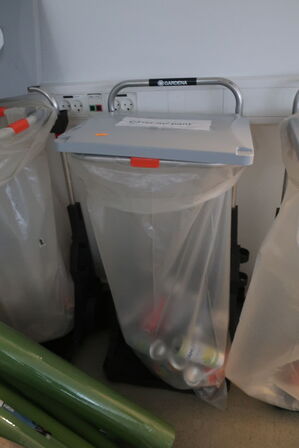 4 stk. skraldespande