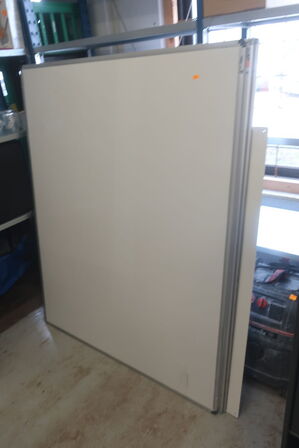 6 stk. whiteboard/opslagstavle