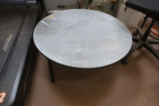 Sofabord med stenplade