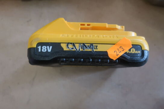 5 stk. elværktøj DEWALT