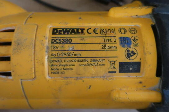 5 stk. elværktøj DEWALT