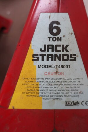 2 stk. jack stands 6 ton