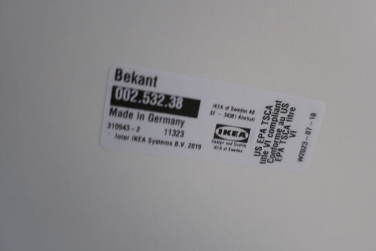 2 stk. el. hæve/sænkeborde IKEA BEKANT