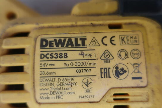 Bajonetsav DEWALT DCS338