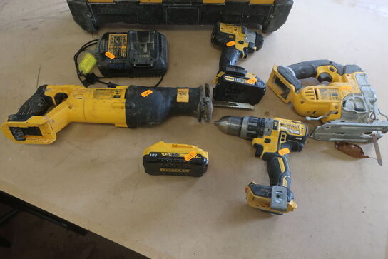 5 stk. elværktøj DEWALT