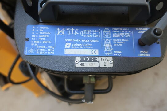 11 stk. profilspotlight ROBERT JULIAT 614