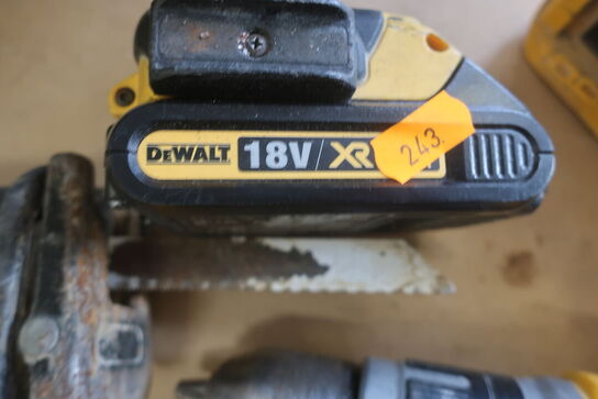 5 stk. elværktøj DEWALT