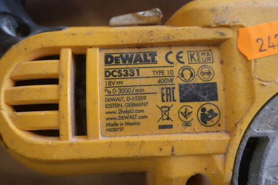 5 stk. elværktøj DEWALT