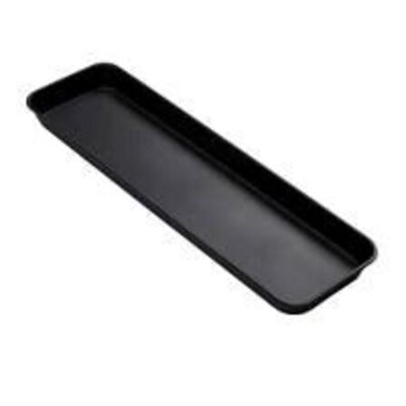 6 stk. Fad sort B744 x D213 x H50 mm Melamin