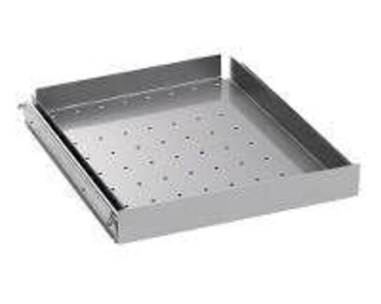 2 stk. Skuffe BioCompact II 610 rustfri 30 kg Gram BioLine