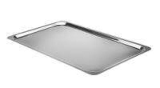 6 stk. Smørrebrødsbakke 1/1 GN 530 x 325 mm r/s 0,8 mm materialetykkelse