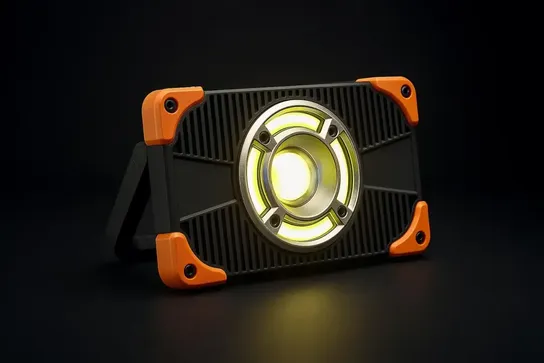 3 stk. smartwares fcl-80142 led-arbejdslampe bluetooth højtaler(ubrugt)