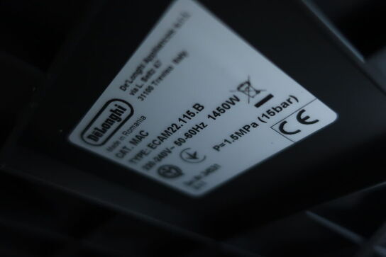 Espressomaskine DELONGHI ECAM22.115.B